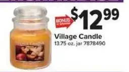 Giant Food Village Candle offer
