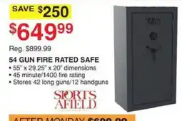 Dunham's Sports Shorts Afield 54 Gun Fire Rated Safe offer