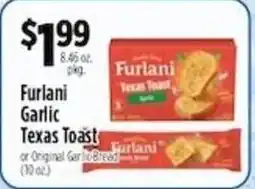 Pioneer Supermarkets Furlani garlic texas toast offer