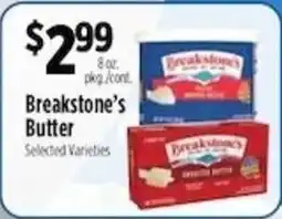Pioneer Supermarkets Breakstone's Butter offer