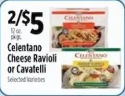 Pioneer Supermarkets Celentano Cheese Ravioli or Cavatelli offer