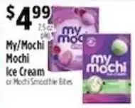 Pioneer Supermarkets My/Mochi Mochi Ice Cream or Mochi Smoothie Bites offer