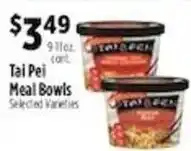 Pioneer Supermarkets Tai Pei Meal Bowls offer
