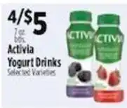 Pioneer Supermarkets Activia Yogurt Drinks offer