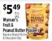 Pioneer Supermarkets Wyman's Fruit & Peanut Butter Poppers offer