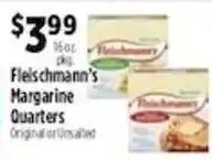 Pioneer Supermarkets Fleischmann's Margarine Quarters offer
