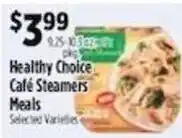 Pioneer Supermarkets Healthy Choice Café Steamers Meals offer
