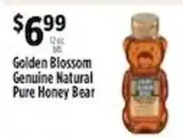 Pioneer Supermarkets Golden Blossom genuine natural pure honey bear offer