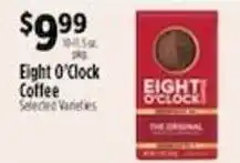Pioneer Supermarkets Eight O'Clock Coffee offer