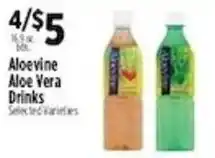 Pioneer Supermarkets Aloevine Aloe Vera Drinks offer