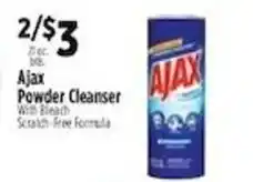 Pioneer Supermarkets Ajax powder cleanser offer