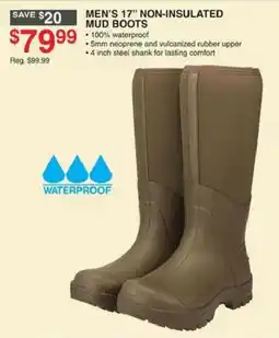 Dunham's Sports Men's 17" Non-Insulated Mud Boots offer