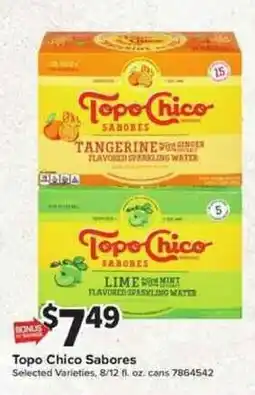 Giant Food Topo Chico Sabores offer
