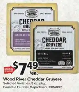 Giant Food Wood River Cheddar Gruyere offer
