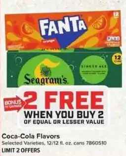 Giant Food Coca-Cola Flavors, offer