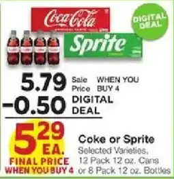 United Supermarkets Coke or Sprite offer