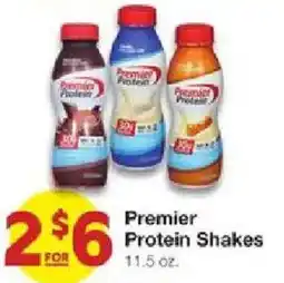 United Supermarkets Premier Protein Shakes offer