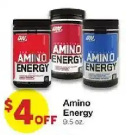 United Supermarkets Amino Energy offer
