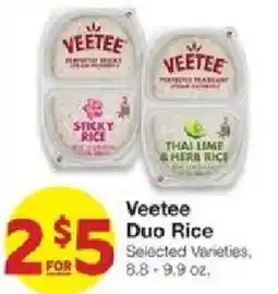 United Supermarkets Veetee Duo Rice offer