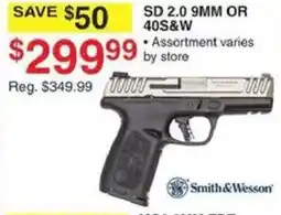 Dunham's Sports SD 2.0 9mm OR 40S&W offer