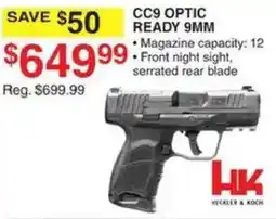Dunham's Sports Hk cc9 optic ready 9mm offer