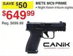 Dunham's Sports Canik Mete Mc9 Prime offer