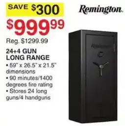Dunham's Sports Remington 24+4 Gun Long Range offer