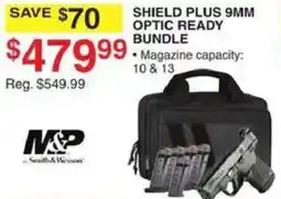 Dunham's Sports M&P Shield Plus 9mm Optic Ready Bundle offer
