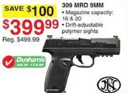 Dunham's Sports 309 MRD 9MM offer