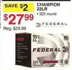 Dunham's Sports Champion 22lr offer