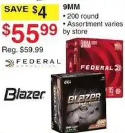 Dunham's Sports Blazer 9mm offer