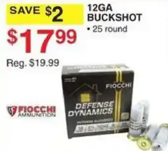 Dunham's Sports Fiocchi 12ga Buckshot offer