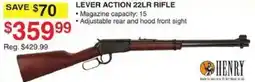 Dunham's Sports Henry Lever Action 22LR rifle offer