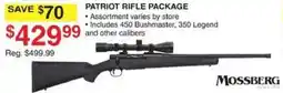 Dunham's Sports Mossberg Patriot rifle package offer