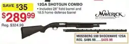 Dunham's Sports Maverick 12GA shotgun combo offer