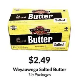 Woodman's Weyauwega salted butter offer
