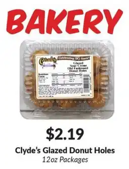 Woodman's Clyde's Glazed Donut Holes offer