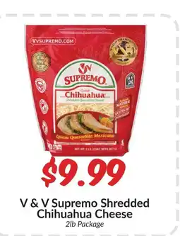 Woodman's V & V Supremo Shredded Chihuahua Cheese offer