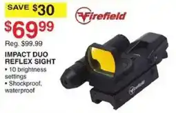 Dunham's Sports Firefield Impact Duo Reflex Sight offer