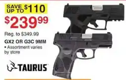 Dunham's Sports Taurus Gx2 Or G3c 9mm offer