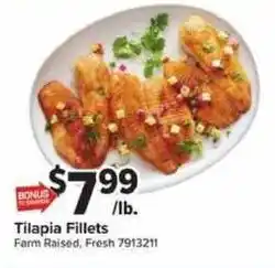 Giant Food Tilapia Fillets offer
