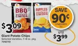 Giant Food Giant Potato Chips offer