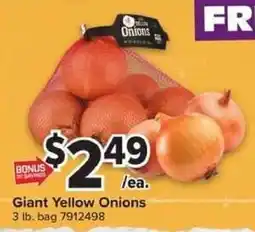 Giant Food Giant Yellow Onions offer