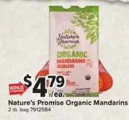 Giant Food Nature's Promise Organic Mandarins offer