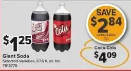 Giant Food Giant Soda offer