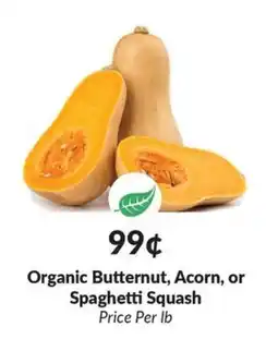 Woodman's Organic Butternut, Acorn, or Spaghetti Squash offer