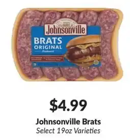 Woodman's Johnsonville Brats offer
