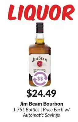 Woodman's Jim Beam Bourbon offer