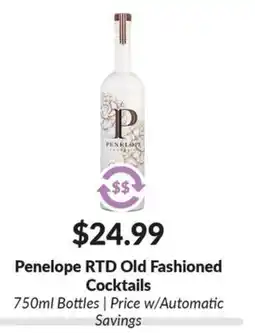 Woodman's Penelope RTD Old Fashioned Cocktails offer