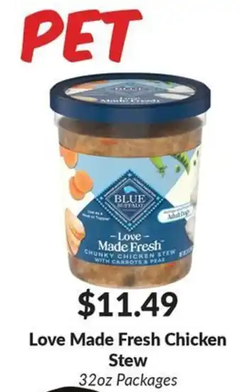 Blue Buffalo Love Made Fresh Chicken Stew